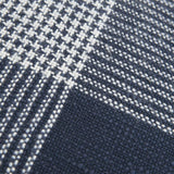 Indigo White Plaid Pattern Throw Pillow - Homeroots - Flyclothing LLC