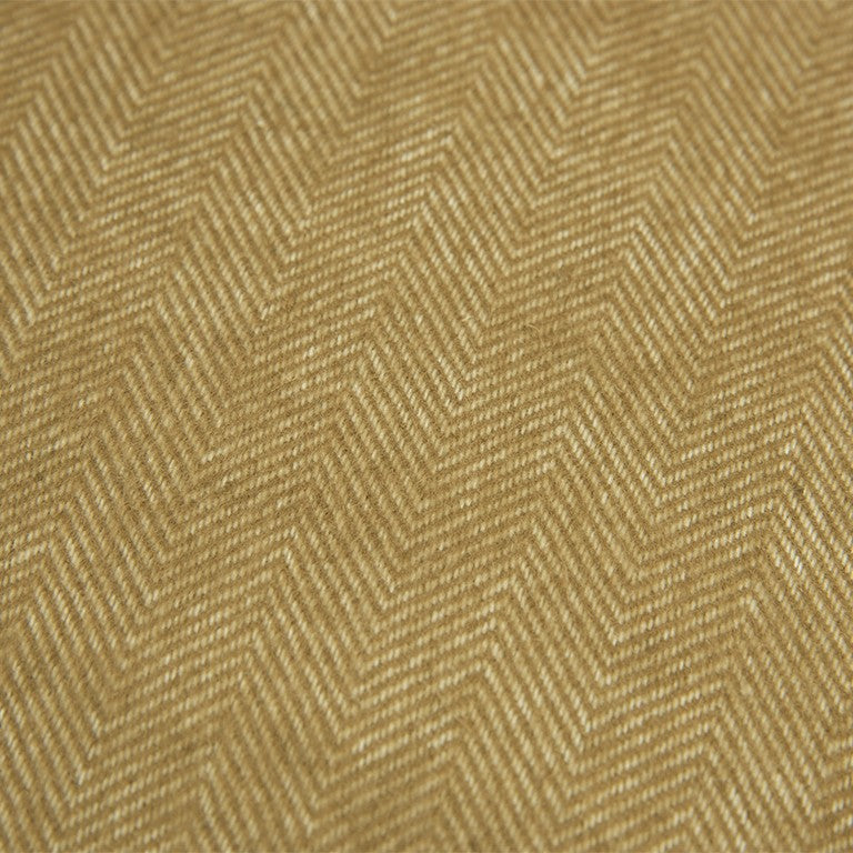 Gold Solid Classic Decorative Throw Pillow