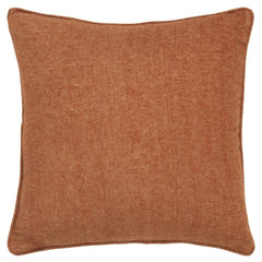 Orange Solid Classic Decorative Throw Pillow - Homeroots
