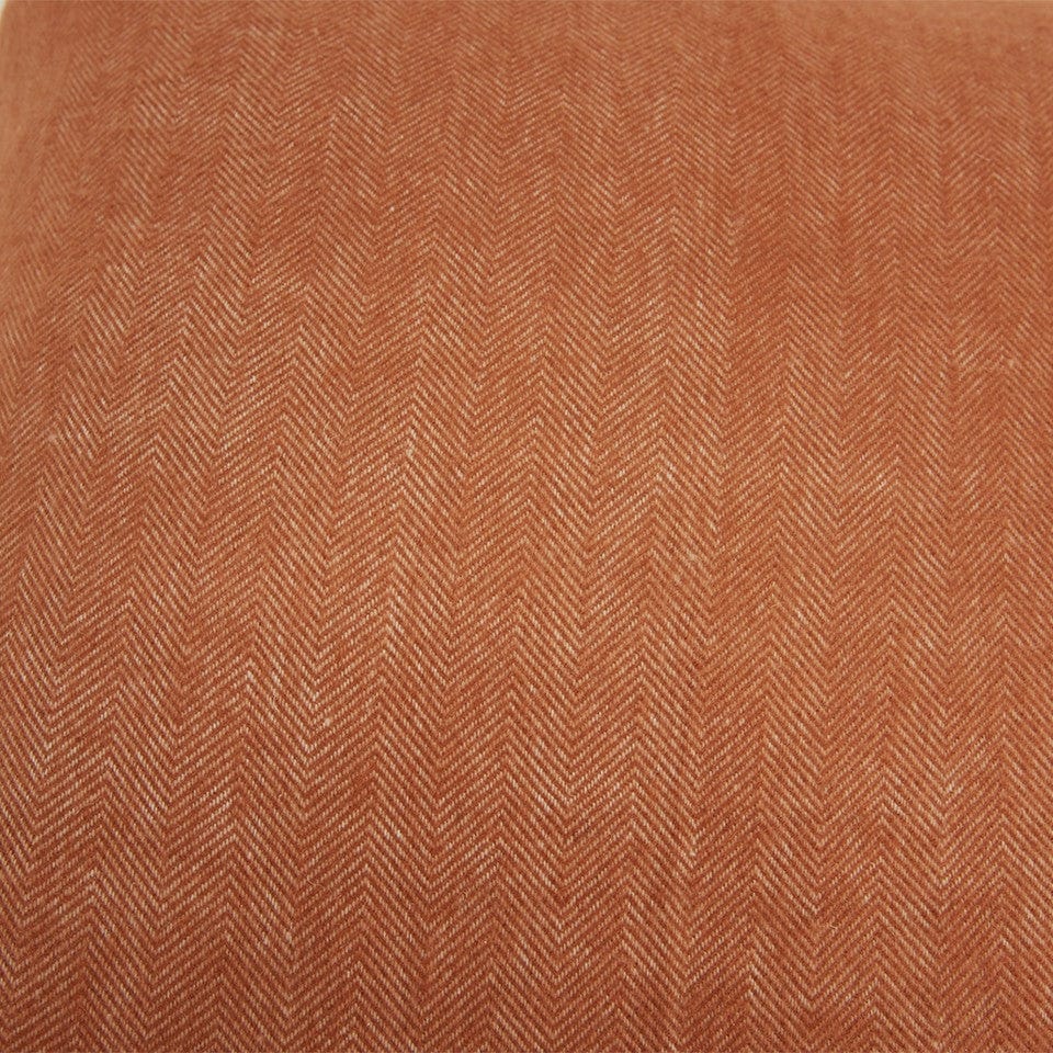 Orange Solid Classic Decorative Throw Pillow - Homeroots