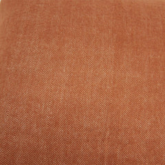Orange Solid Classic Decorative Throw Pillow - Homeroots