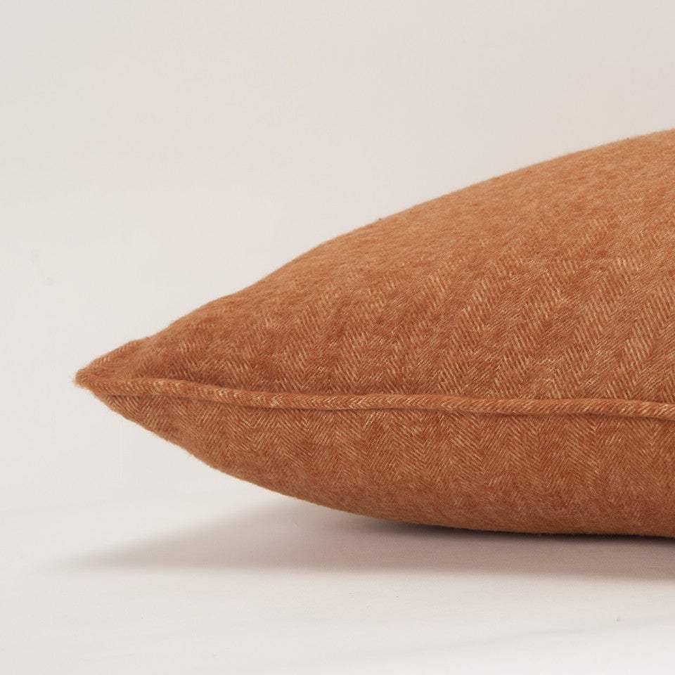 Orange Solid Classic Decorative Throw Pillow - Homeroots - Flyclothing LLC