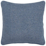Blue Solid Classic Decorative Throw Pillow - Homeroots - Flyclothing LLC