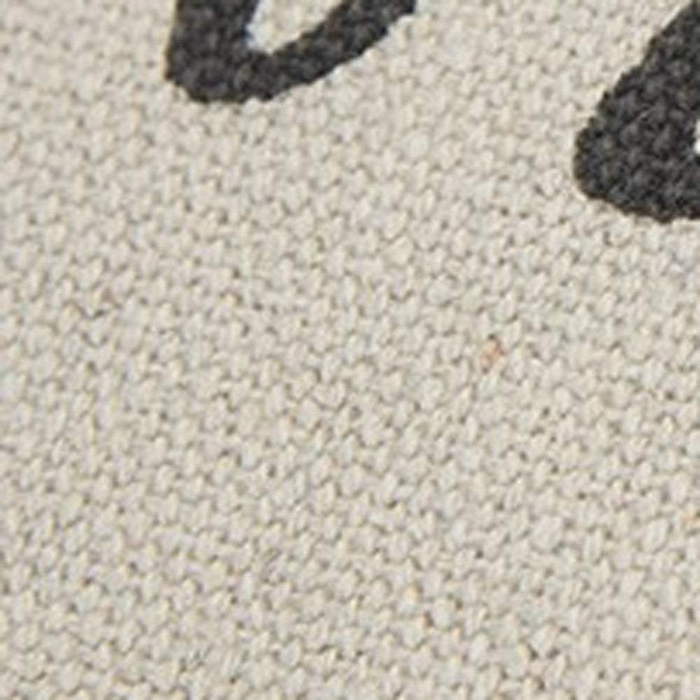 Gray Taupe To Nights Throw Pillow - Homeroots - Flyclothing LLC