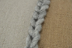 Beige Brown Braided Stripe Lumbar Pillow - Homeroots