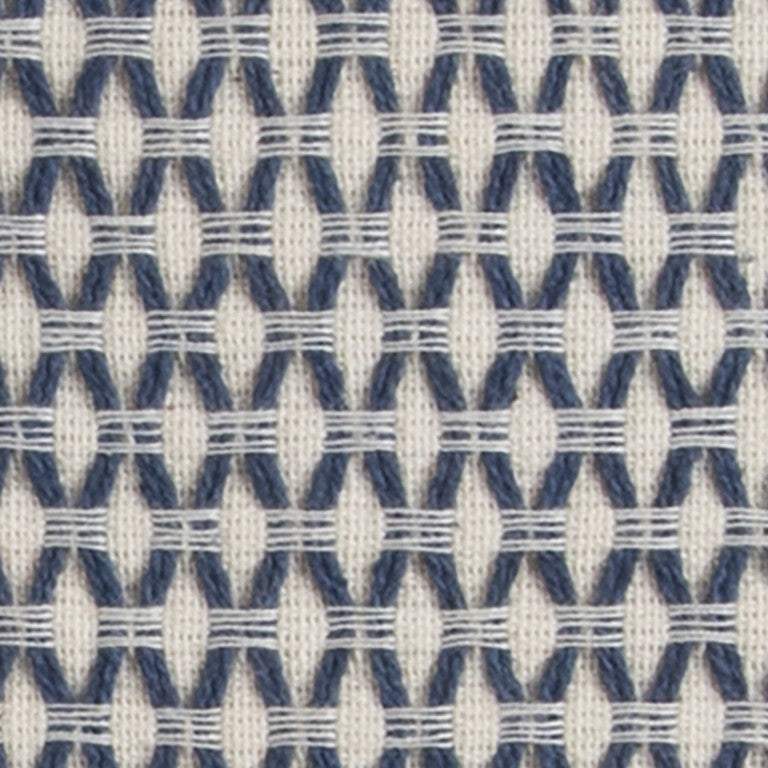 Indigo Ivory Scaled Diamond Pattern Throw Pillow - Homeroots - Flyclothing LLC