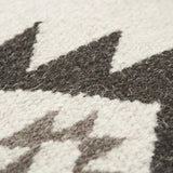 Cream Beige Classic Ikat Pattern Throw Pillow - Homeroots - Flyclothing LLC