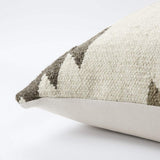 Cream Beige Classic Ikat Pattern Throw Pillow - Homeroots - Flyclothing LLC
