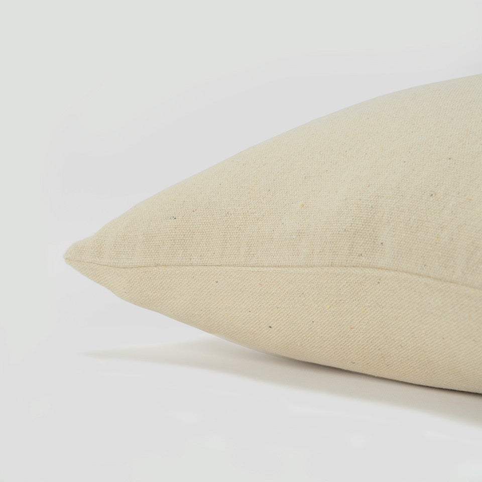 Black Taupe Canvas Fearless Throw Pillow - Homeroots - Flyclothing LLC