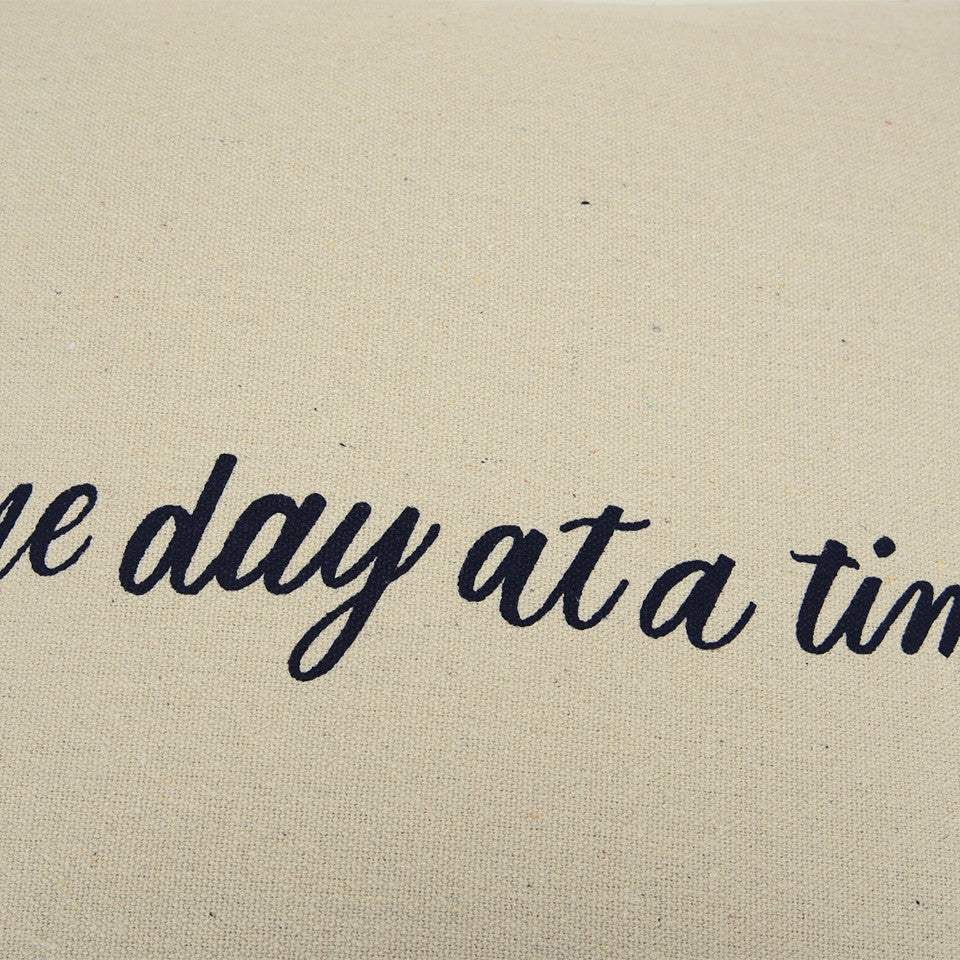 Black Taupe Canvas One Day Throw Pillow - Homeroots - Flyclothing LLC