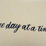 Black Taupe Canvas One Day Throw Pillow - Homeroots