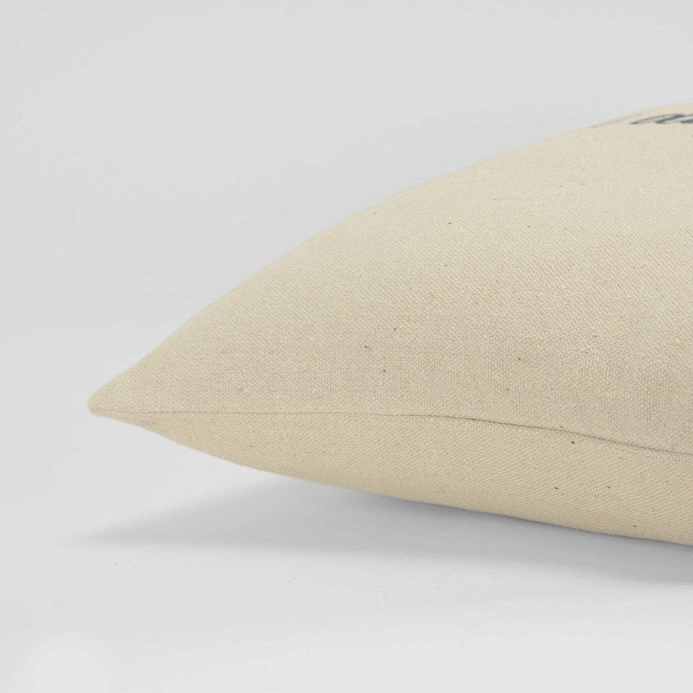 Black Taupe Canvas One Day Throw Pillow - Homeroots - Flyclothing LLC