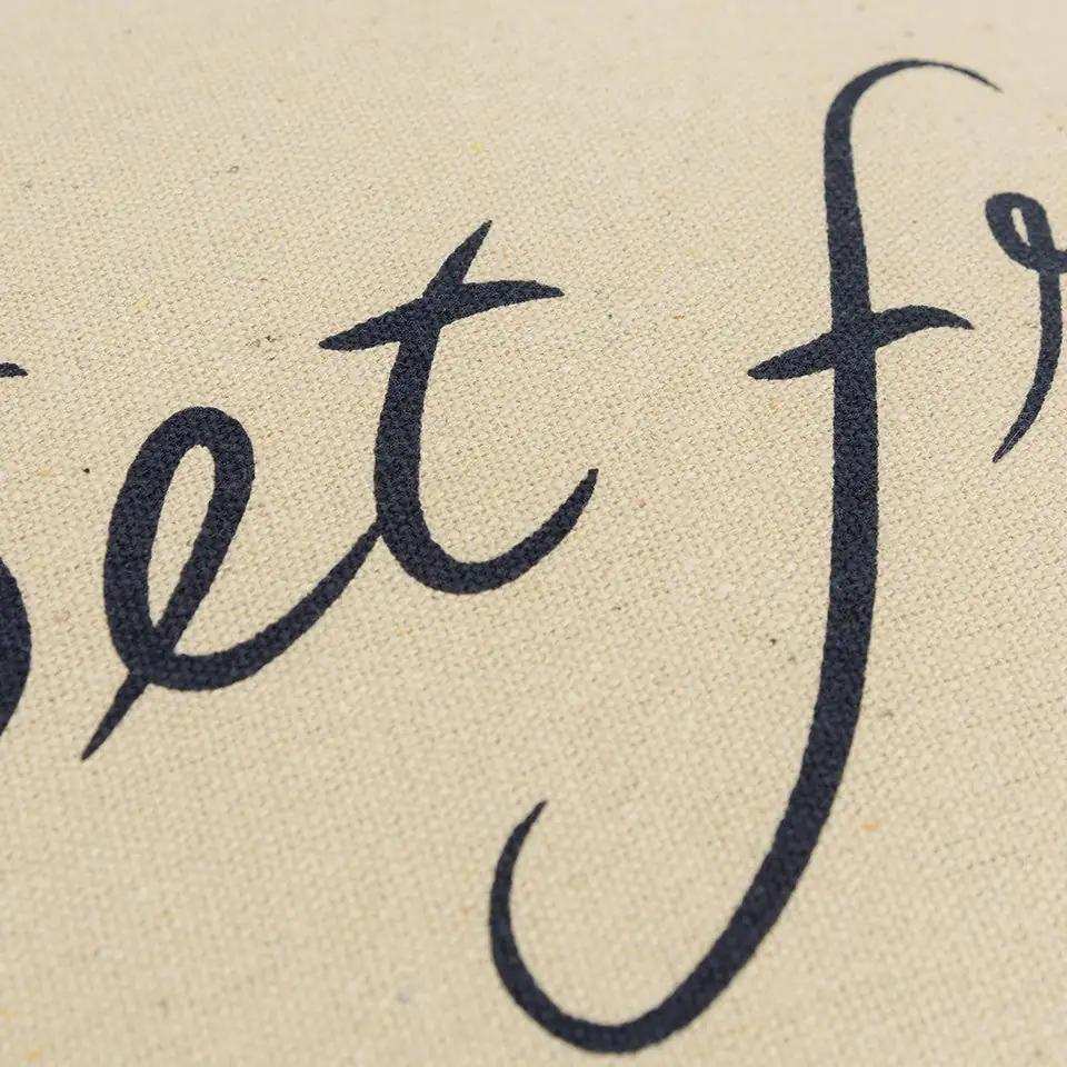 Black Beige Canvas Set Free Still Throw Pillow - Homeroots - Flyclothing LLC