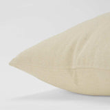 Black Taupe Canvas Walk by Faith Throw Pillow - Homeroots - Flyclothing LLC