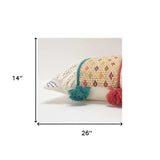 Multicolored Ornate Panel Lumbar Pillow - Homeroots - Flyclothing LLC