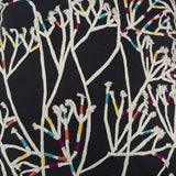 Black Cream Impressionistic Branch Throw Pillow - Homeroots - Flyclothing LLC