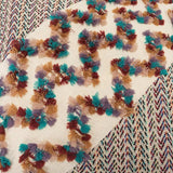 Multicolored Chevron Diagonal Panel Throw Pillow - Homeroots - Flyclothing LLC