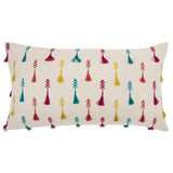 Bright Tone Feathered Arrows Lumbar Pillow - Homeroots - Flyclothing LLC