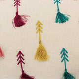 Bright Tone Feathered Arrows Lumbar Pillow - Homeroots - Flyclothing LLC