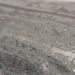 Silver Distressed Brush Stroke Lumbar Pillow - Homeroots