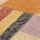 Orange Brown Accent Stitched Throw Pillow - Homeroots - Flyclothing LLC