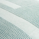 Aqua Blue Dimensional Pattern Play Throw Pillow - Homeroots - Flyclothing LLC