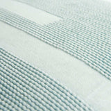 Aqua Blue Dimensional Pattern Play Throw Pillow - Homeroots - Flyclothing LLC