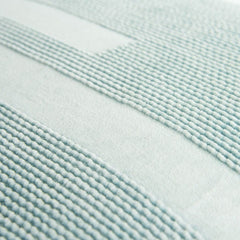 Aqua Blue Dimensional Pattern Play Throw Pillow - Homeroots