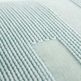 Aqua Blue Dimensional Pattern Play Throw Pillow - Homeroots - Flyclothing LLC