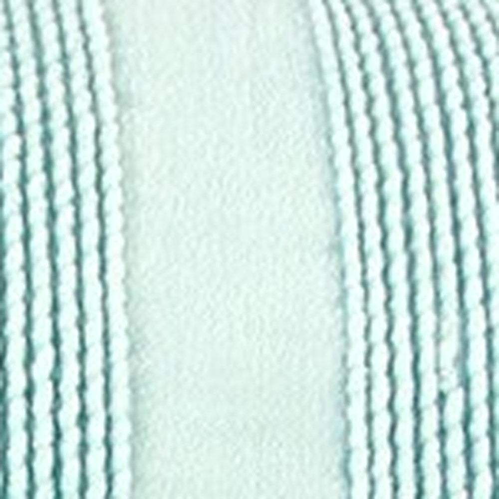 Aqua Blue Dimensional Pattern Play Throw Pillow - Homeroots - Flyclothing LLC
