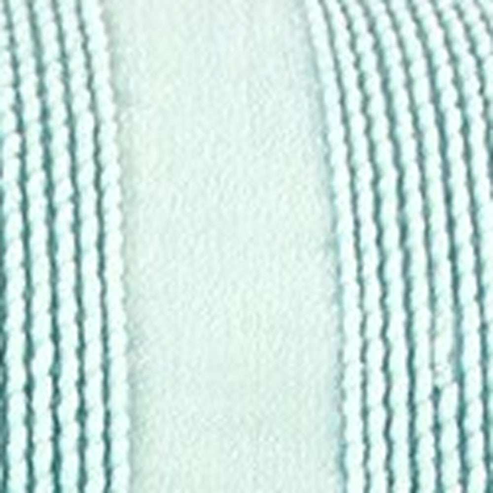 Aqua Blue Dimensional Pattern Play Throw Pillow - Homeroots - Flyclothing LLC