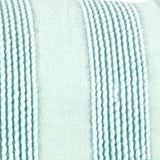 Aqua Blue Dimensional Pattern Play Throw Pillow - Homeroots - Flyclothing LLC