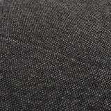 Black Solid Reversible Cotton Velvet Throw Pillow - Homeroots - Flyclothing LLC