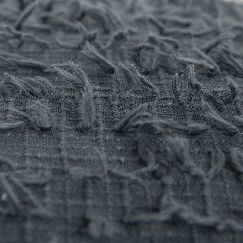 Gray Tasseling Fringe Texture Throw Pillow - Homeroots - Flyclothing LLC