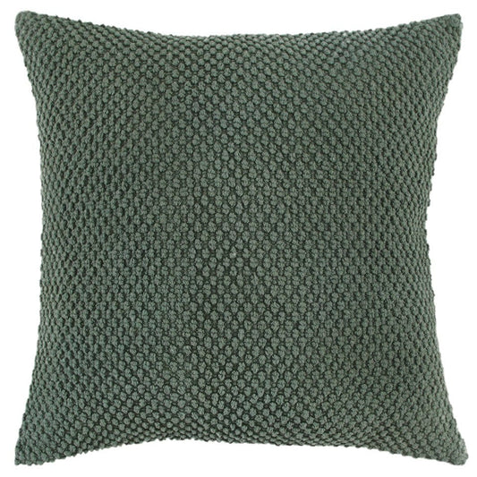 20" Olive Green Cotton Throw Pillow - Homeroots