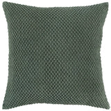 20" Olive Green Cotton Throw Pillow - Homeroots