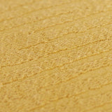 Gold Solid Tonal Abstract Stripe Throw Pillow - Homeroots - Flyclothing LLC