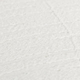 20" White Tonal Abstract Stripe Throw Pillow - Homeroots - Flyclothing LLC