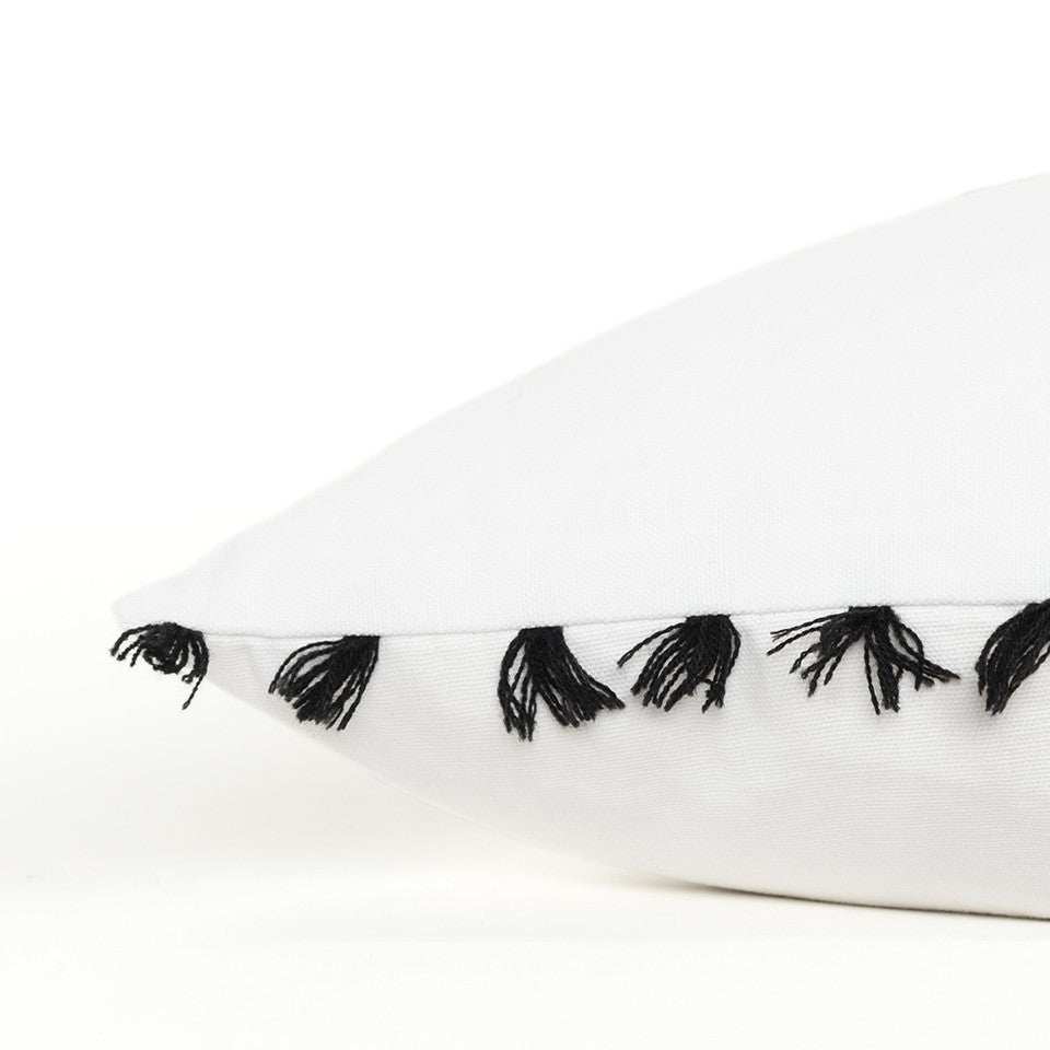 Black and White Irony Fun Message Throw Pillow - Homeroots - Flyclothing LLC