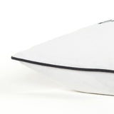 white 20" x 20" Poly Filled Pillow - Homeroots - Flyclothing LLC
