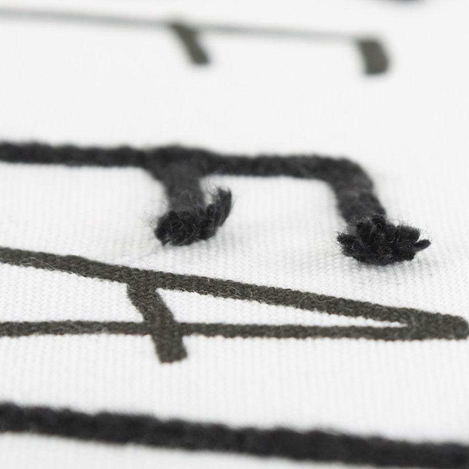 Black and White Take A Nap Throw Pillow - Homeroots - Flyclothing LLC