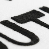 Black and White North South Font Play Throw Pillow - Homeroots - Flyclothing LLC