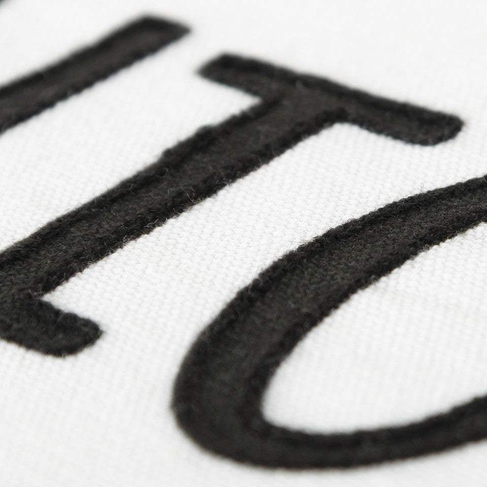 Black and White Flagship Message Throw Pillow - Homeroots - Flyclothing LLC