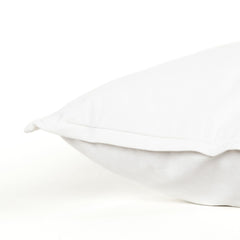 Black and White Flagship Message Throw Pillow