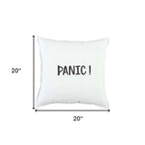 Black and White Flagship Message Throw Pillow - Homeroots - Flyclothing LLC