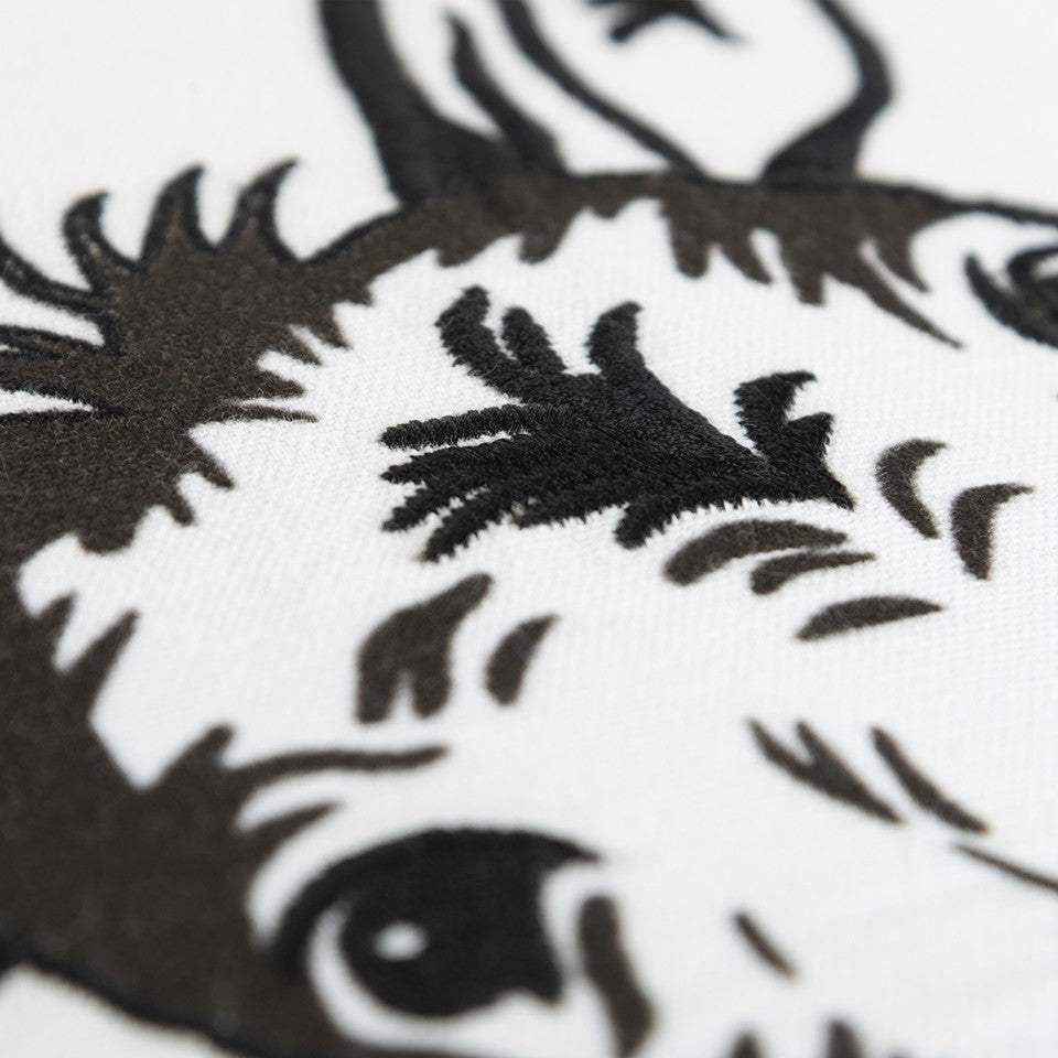 Black and White Humorous Donkey Throw Pillow - Homeroots - Flyclothing LLC