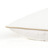 White Beige Chubby Unicorn Throw Pillow - Homeroots - Flyclothing LLC