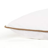 Brown and White Chocolate Is A Salad Throw Pillow - Homeroots - Flyclothing LLC