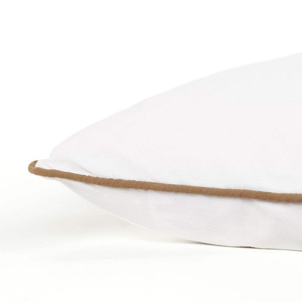Brown and White Chocolate Is A Salad Throw Pillow - Homeroots - Flyclothing LLC