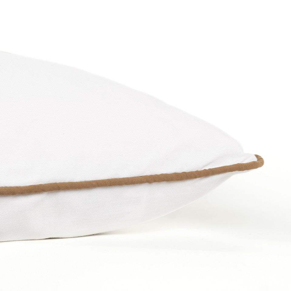 Brown and White Chocolate Is A Salad Throw Pillow - Homeroots - Flyclothing LLC